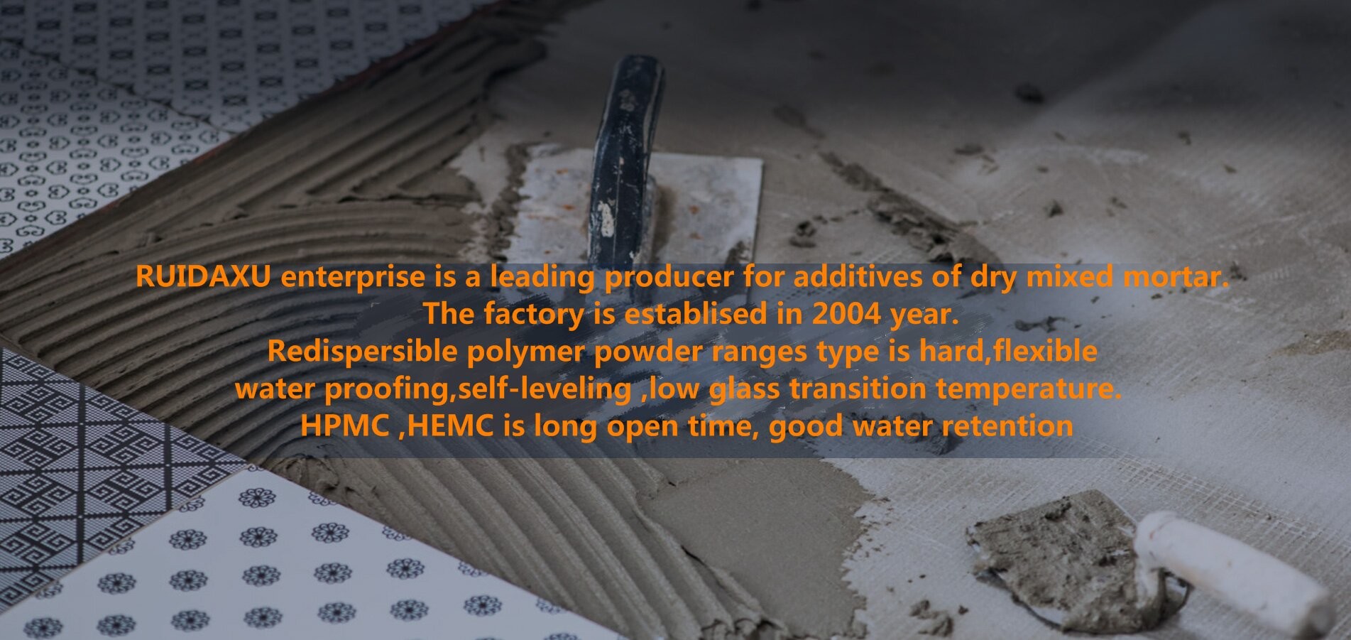 quality REDISPERSIBLE POLYMER POWDER factory